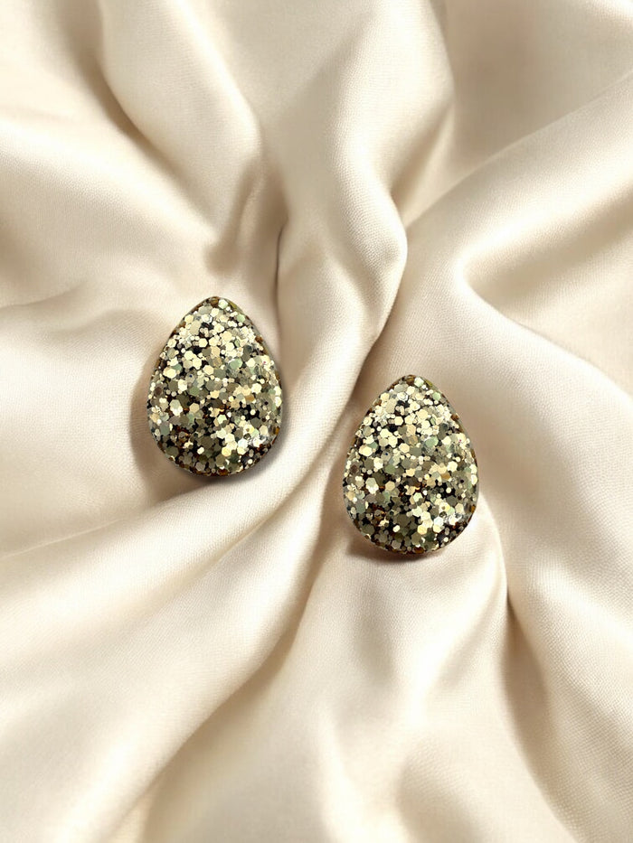 2cm Almond Stud Golden Hour