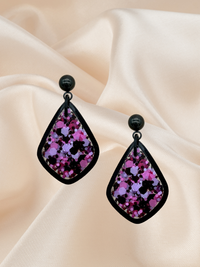 MINI Acrylic Frame Dangle Black Cherry