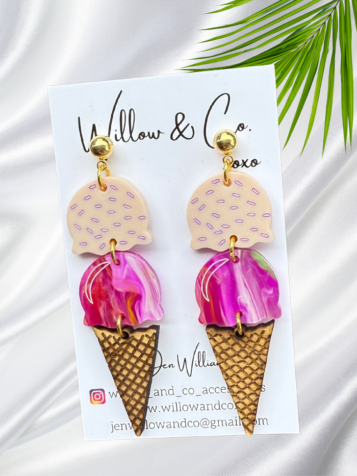 ICE CREAM DANGLE VIOLET