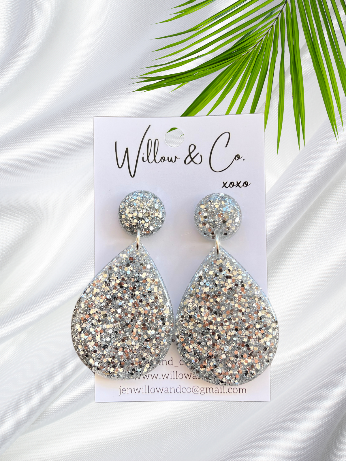 ✨ Icy Opal + Sterling Sparkle Dangle Duo – Now with BONUS Mini Studs