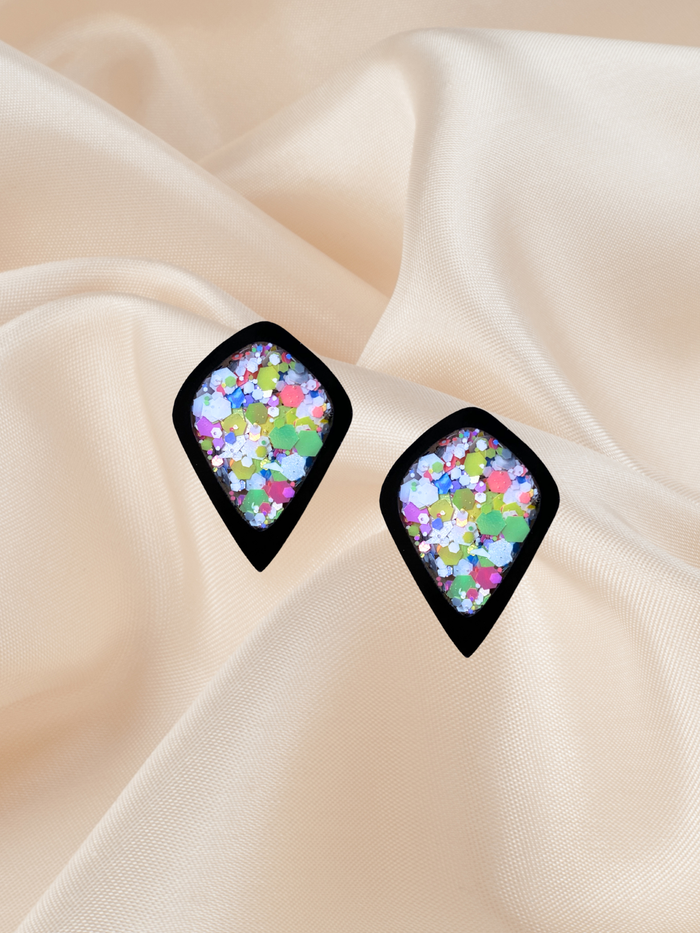 Maxi Acrylic Frame Stud Sugar Rush Sprinkles