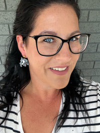 3D Elephant Dangle Earrings