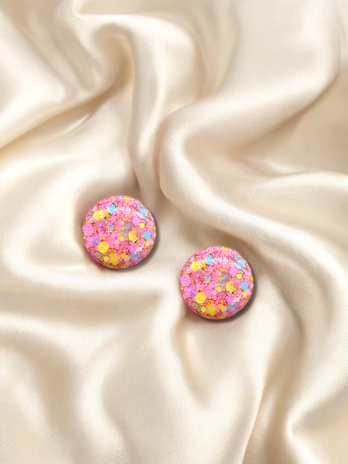 1.5cm Studs Pinkie Pie