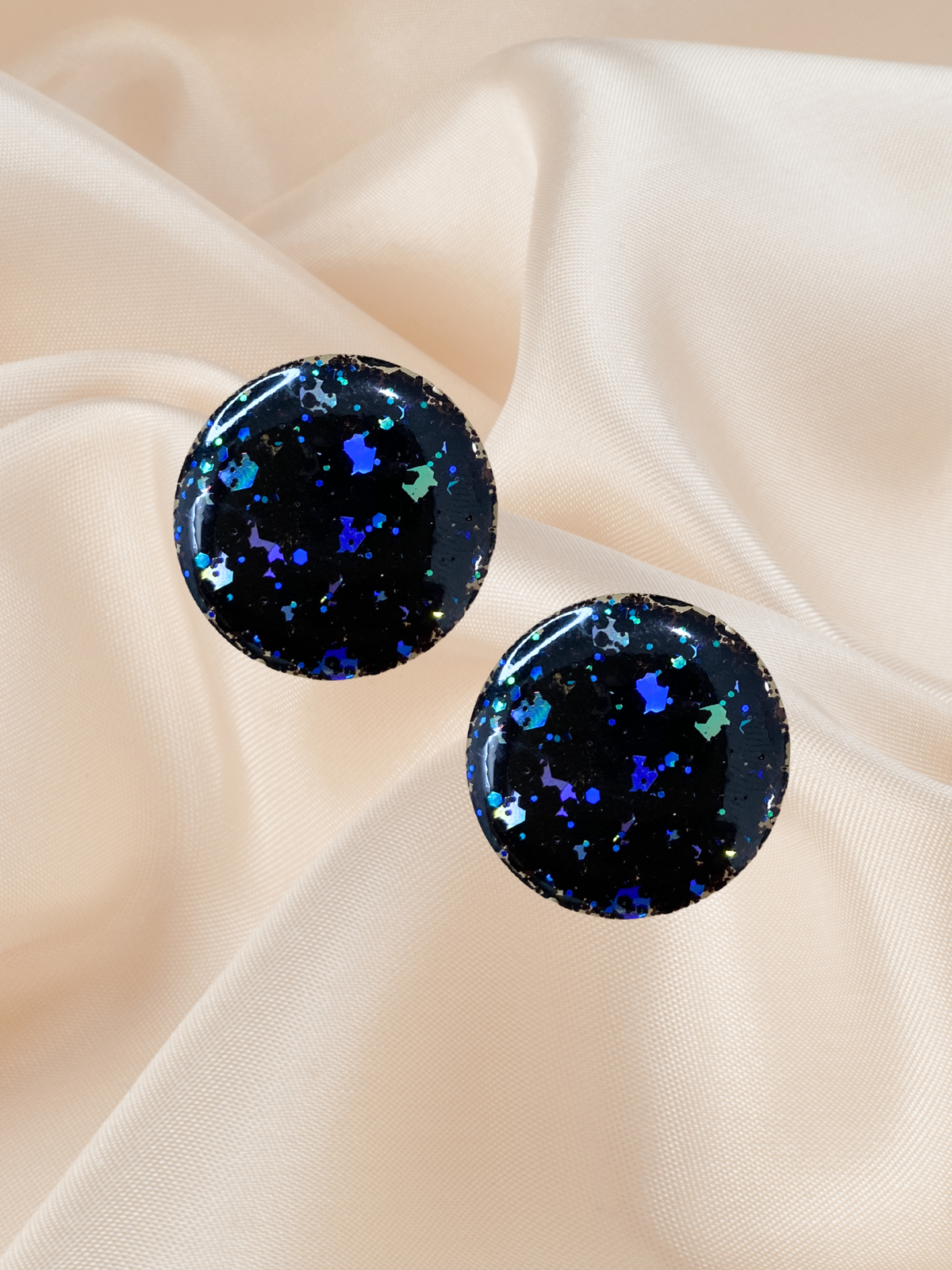 Maxi Stud Black Opal