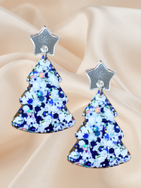 Large Christmas tree dangle A White Christmas