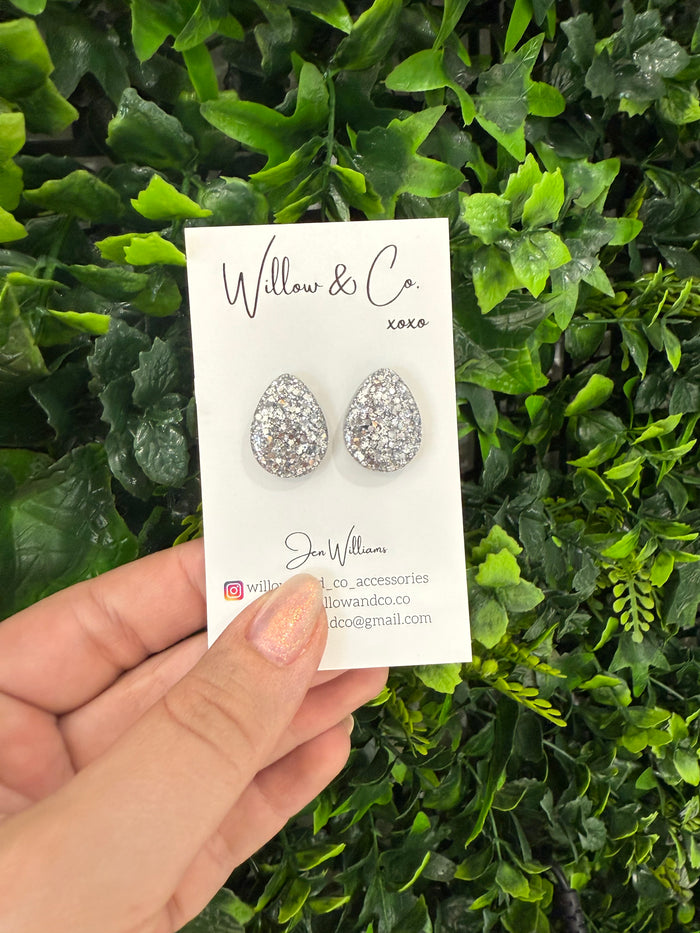 Almond 2cm Sterling Sparkle