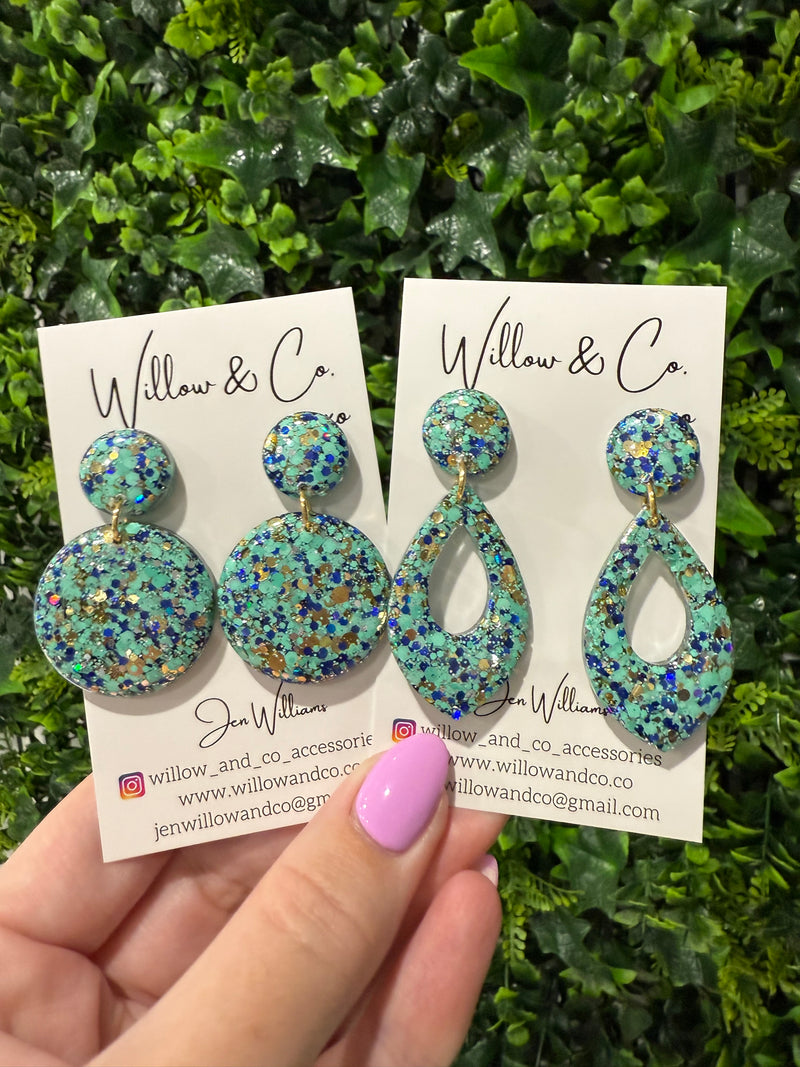 MIDI Dangle Seaglass Sparkle