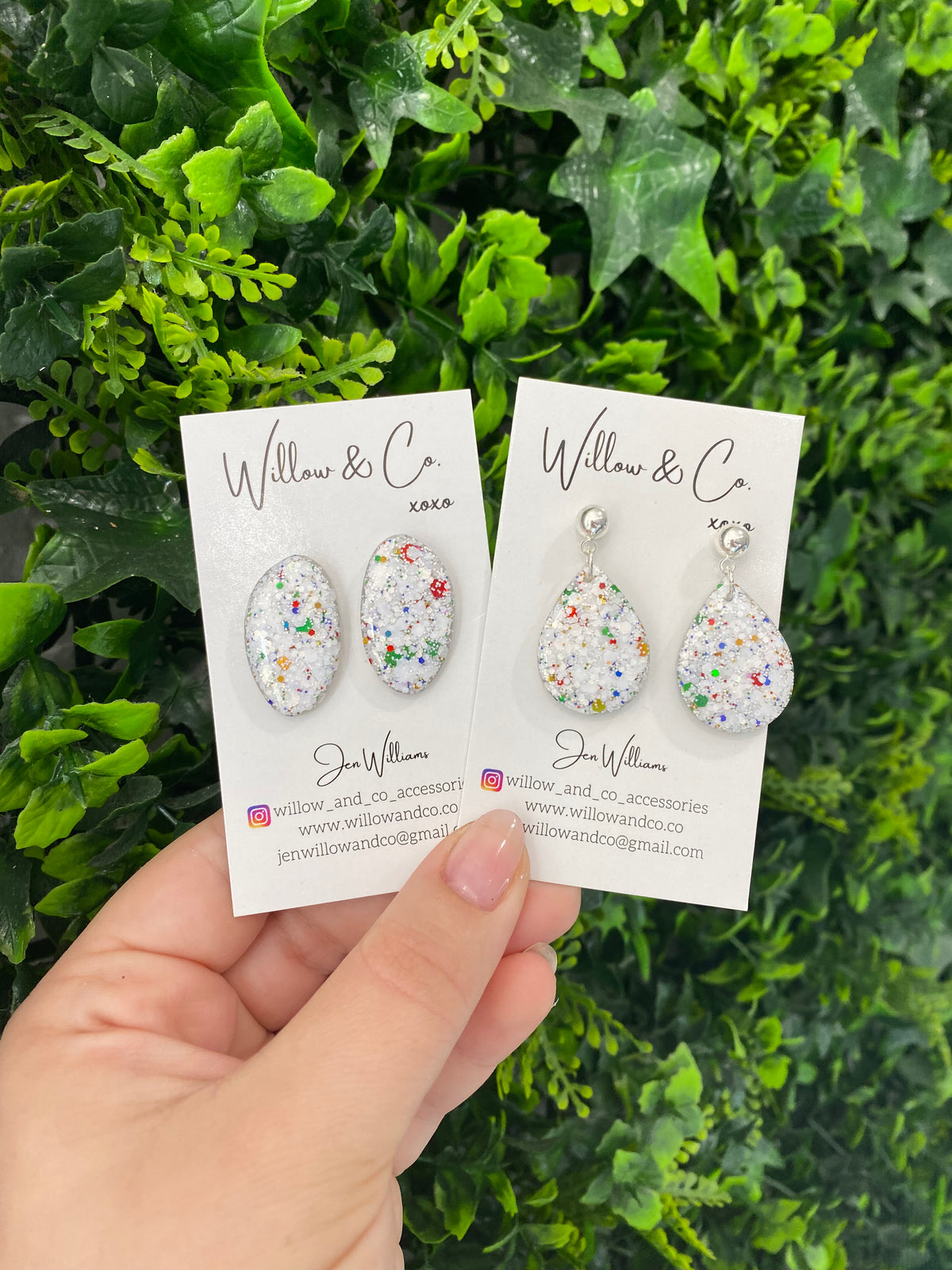 Mini Dangle Rainbow Flurry