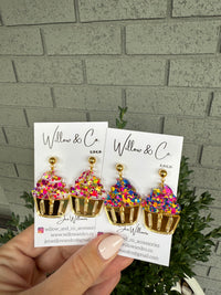 CUPCAKE PINK CONFETTI