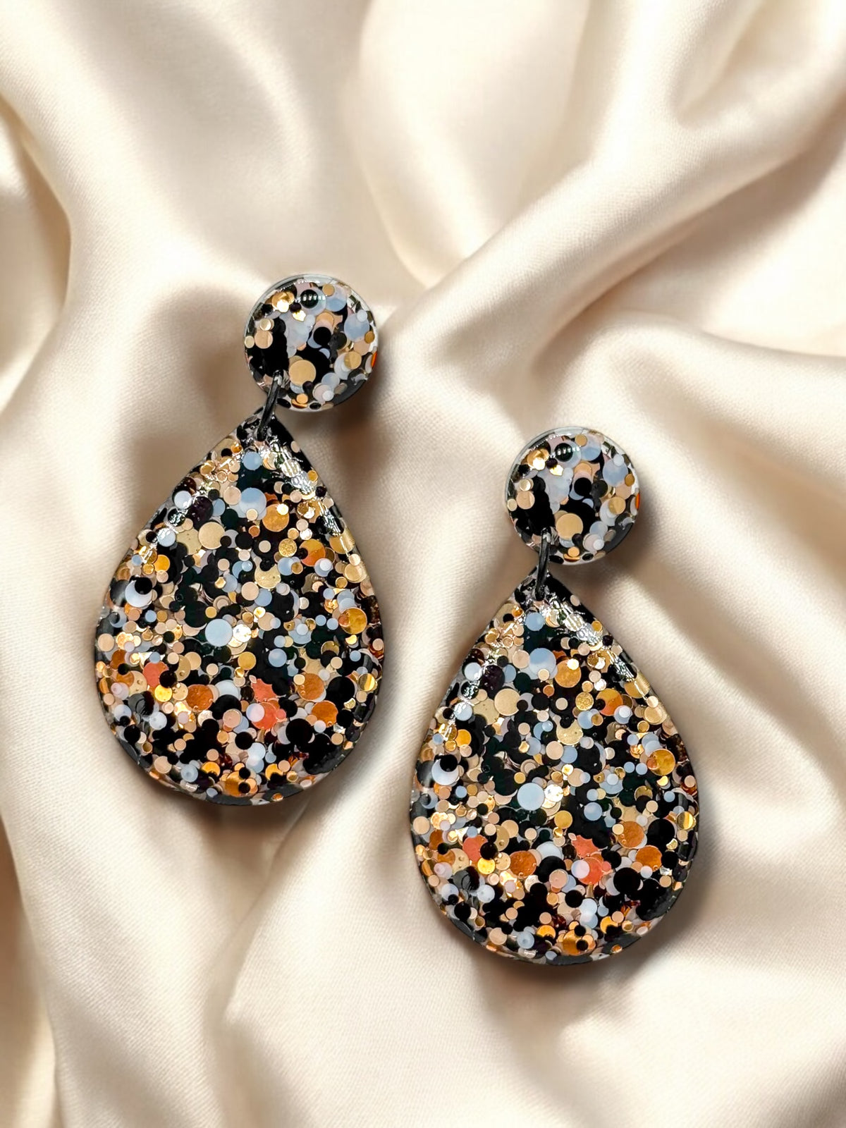 Large Dangle Luxe Leopard