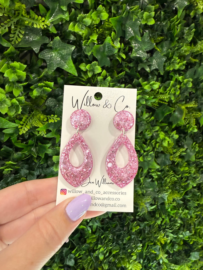 Feature Teardrop Baby Pink