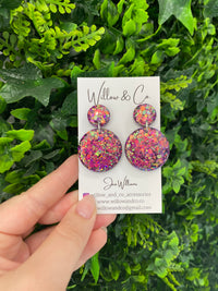 Midi Dangle Radiant Orchid