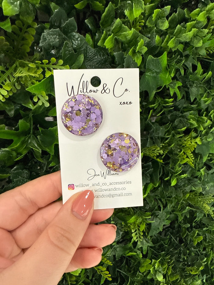 MAXI Stud Twilight Lotus