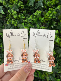 Dachshund Easter Dangle