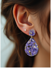 Large Dangle Twilight Lotus