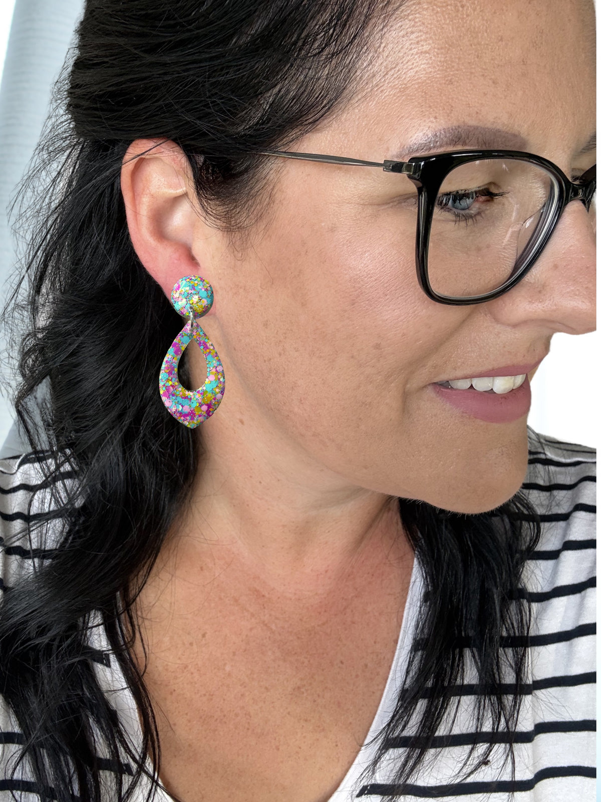 Featured Teardrop Dangle Pastel Parade