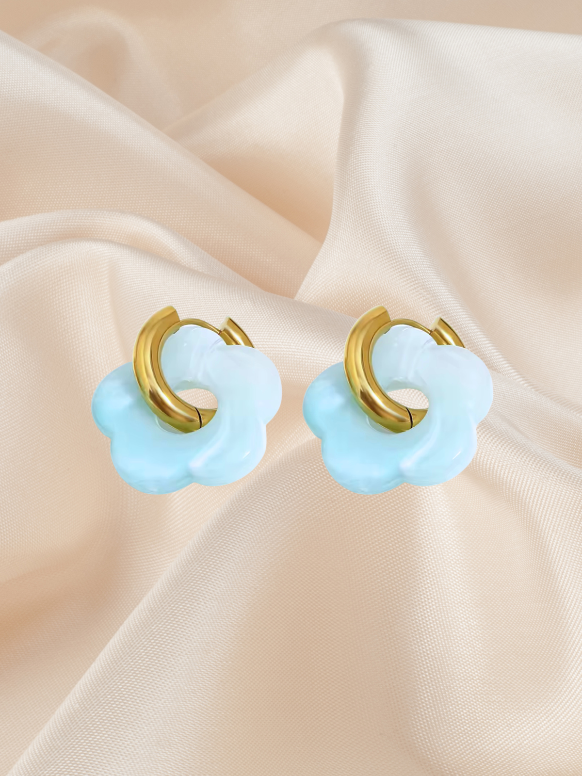 MIDI Flower Power Hoop Dangle