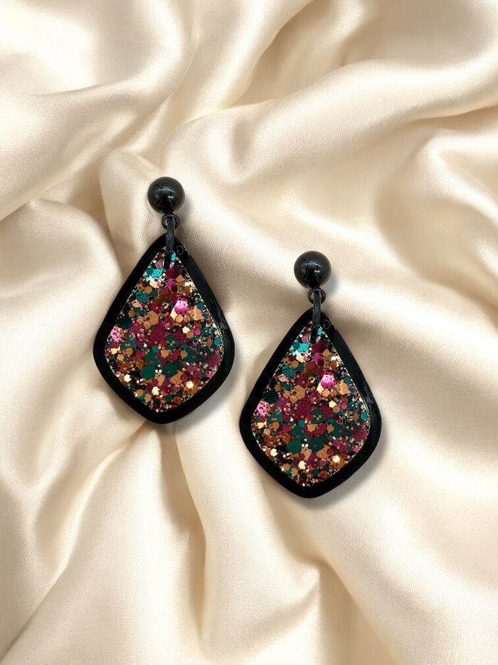 MINI Acrylic Frame Dangle Ember & Evergreen