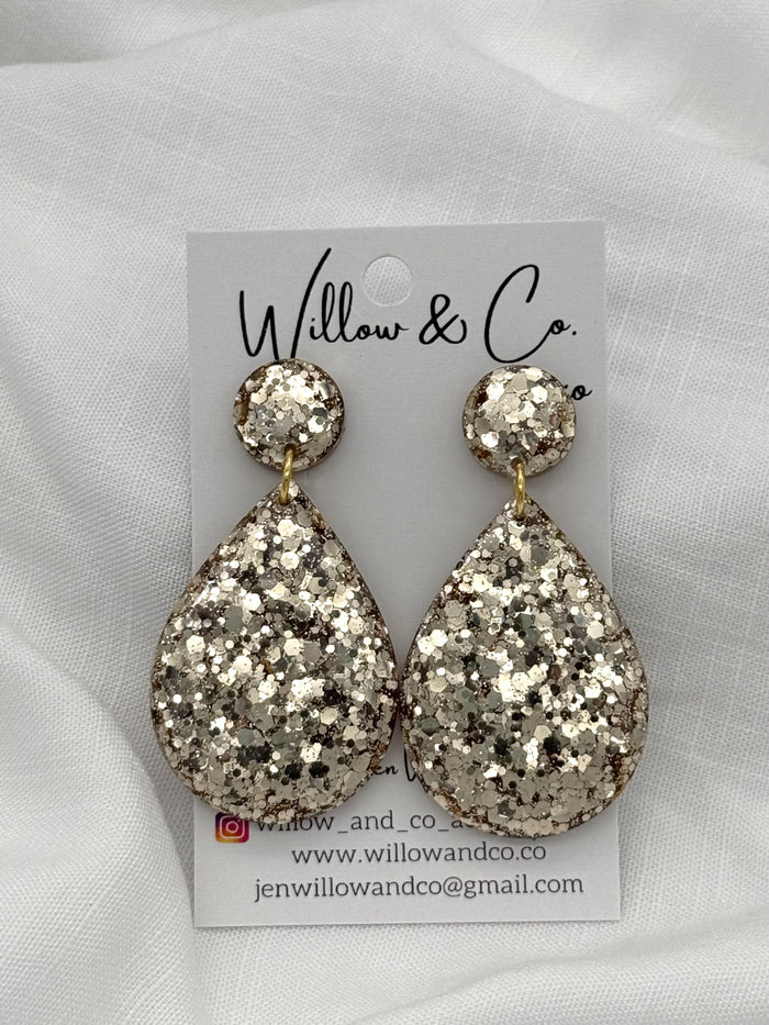 Large Dangle Luminous Gold