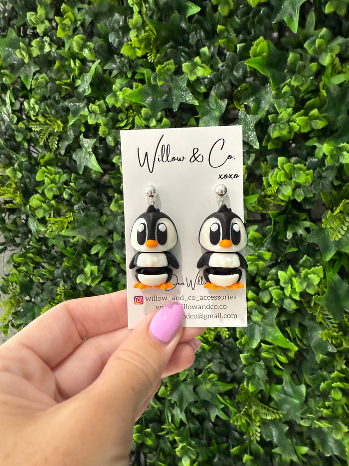 3D Penguin Dangles