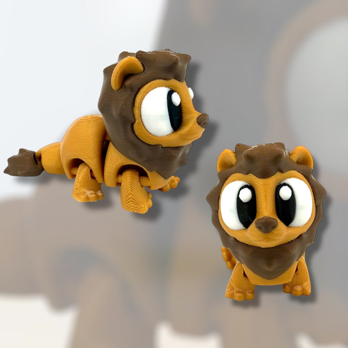 3D Lion Fidget Pal