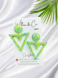 Statement Triad Dangles Tutti Fruiti