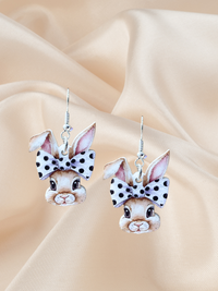 Bow Bunny Easter Dangle