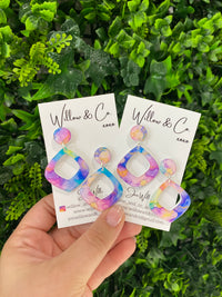 MIDI Featured Teardrop Dangle Watercolour Wonderland