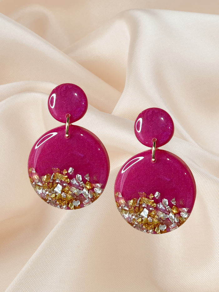 MIDI Dangle Cherry Glaze with glass chips