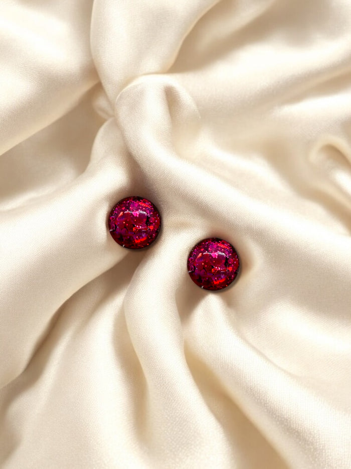 MINI Studs Raspberry
