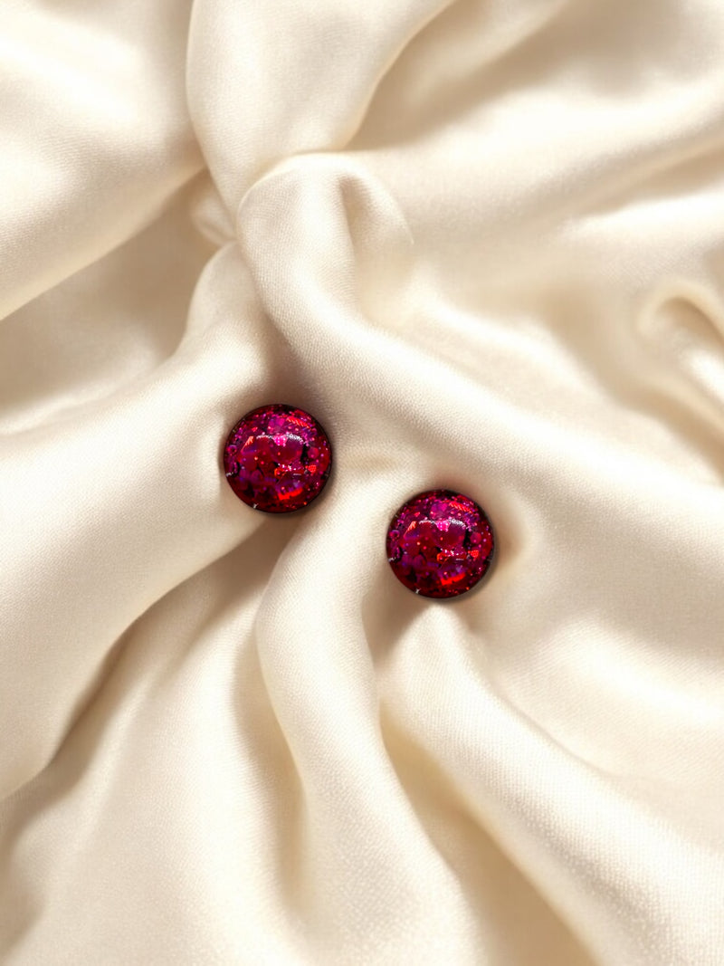 MINI Studs Raspberry