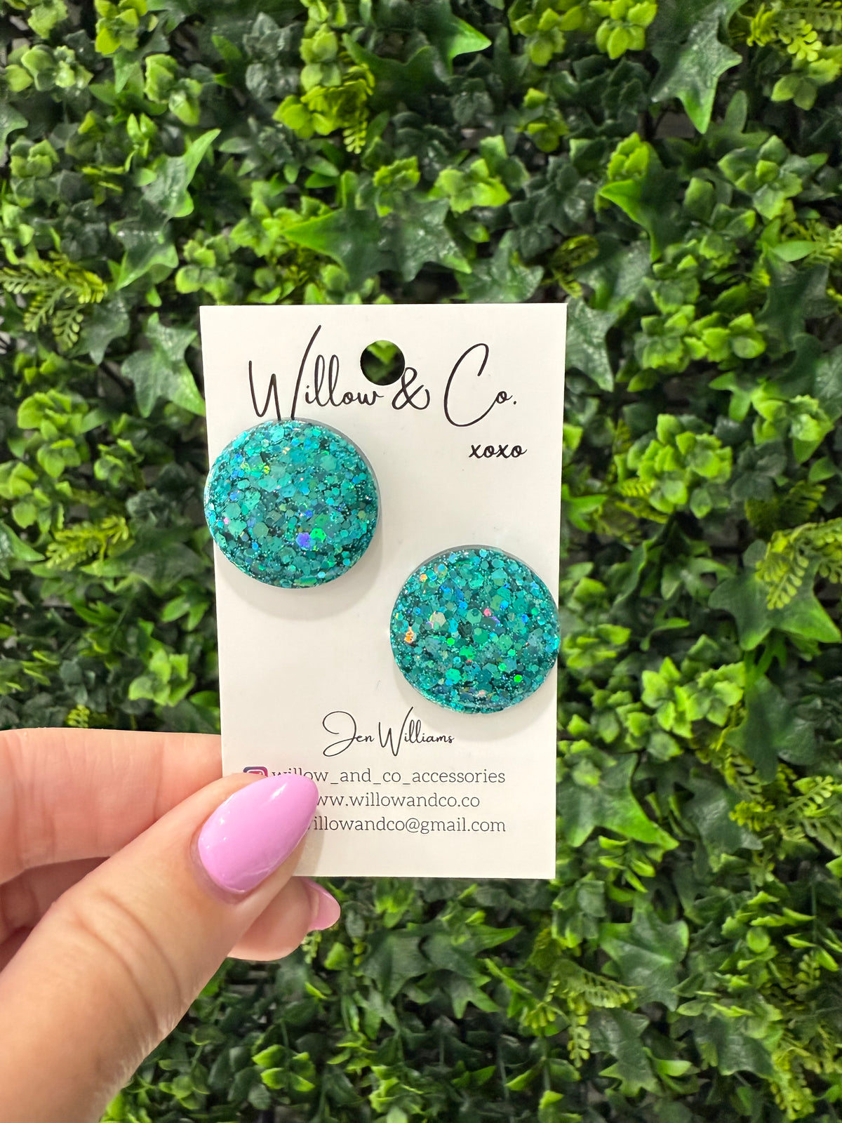 MAXI Stud Turquoise Tide