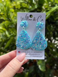 MIDI teardrop dangle Frozen Magic