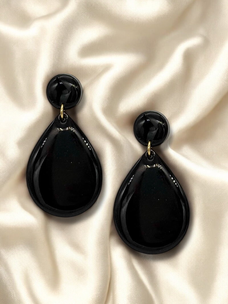 Large Dangle Black