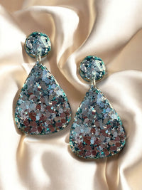 MIDI Teardrop Dangle Sea Foam Glow