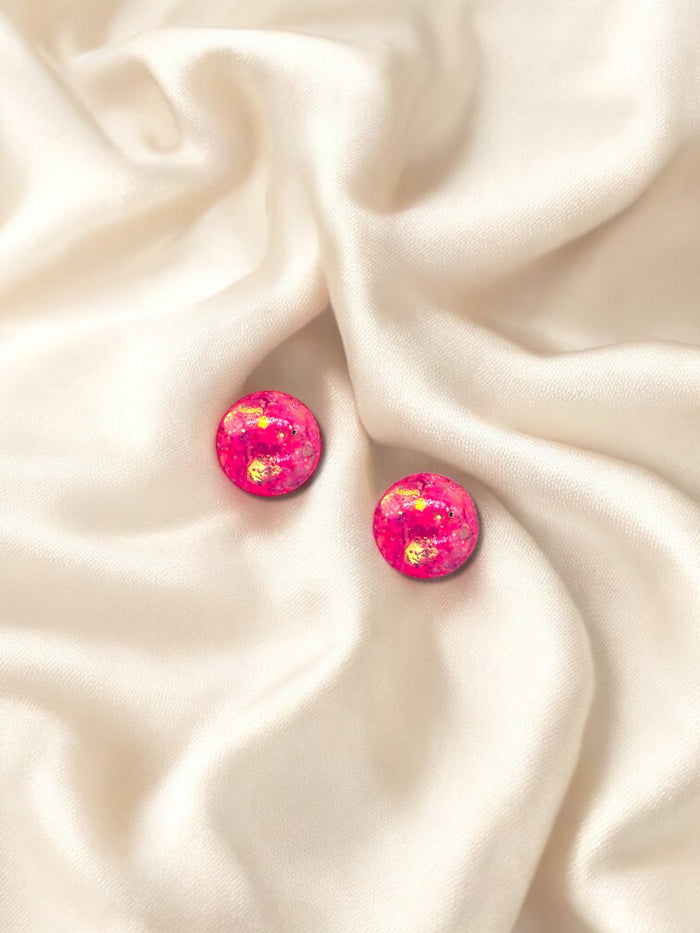 MINI Studs Vibrant Pink