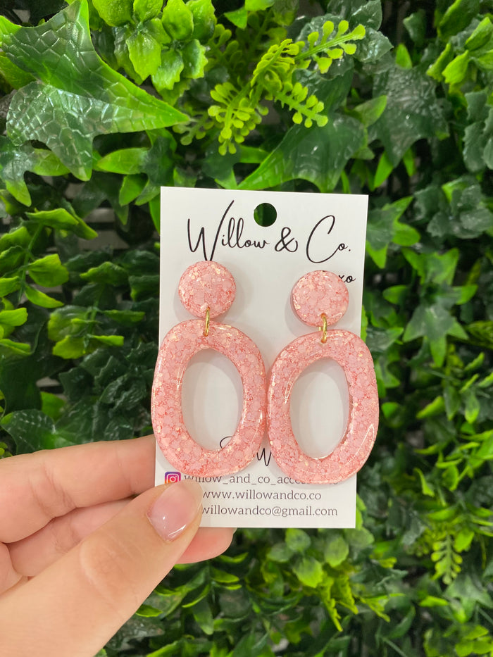 Large Organic Hoop Peach Sorbet