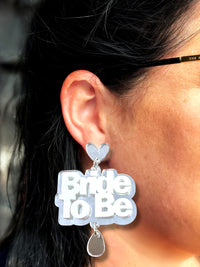 XL Bride To Be Dangles