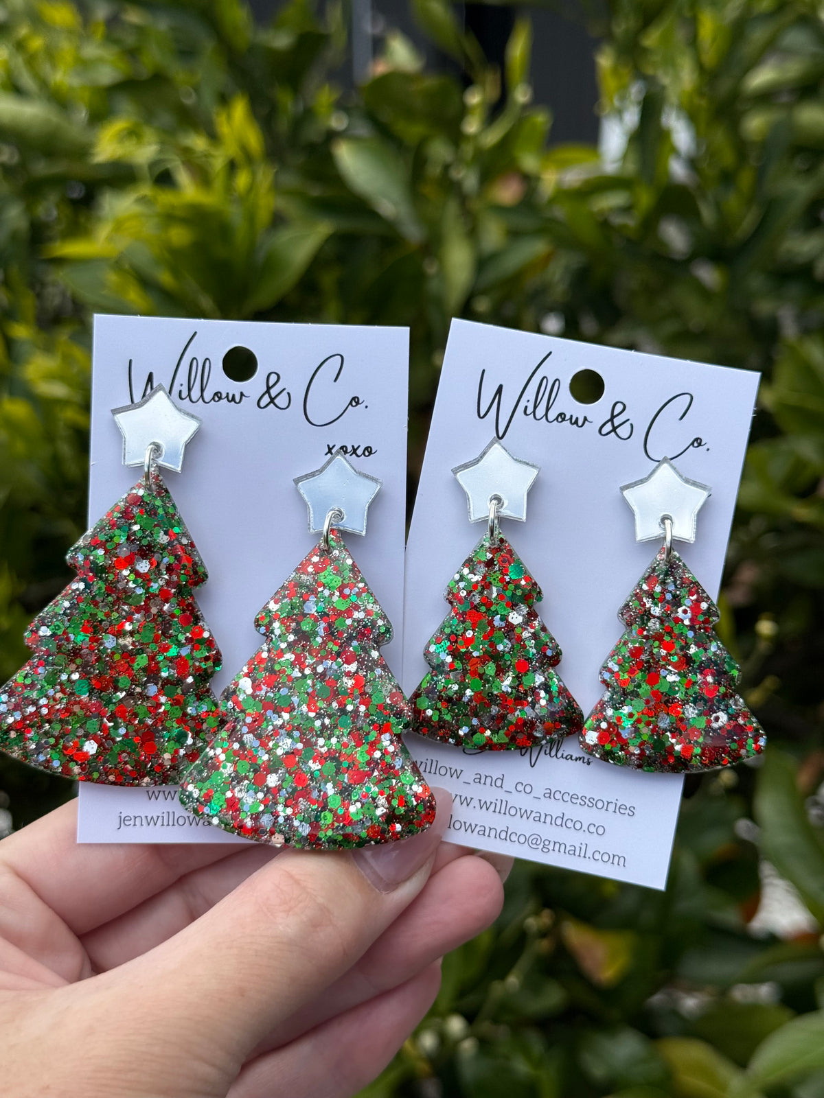 Large Christmas Tree Dangle Traditional Trim