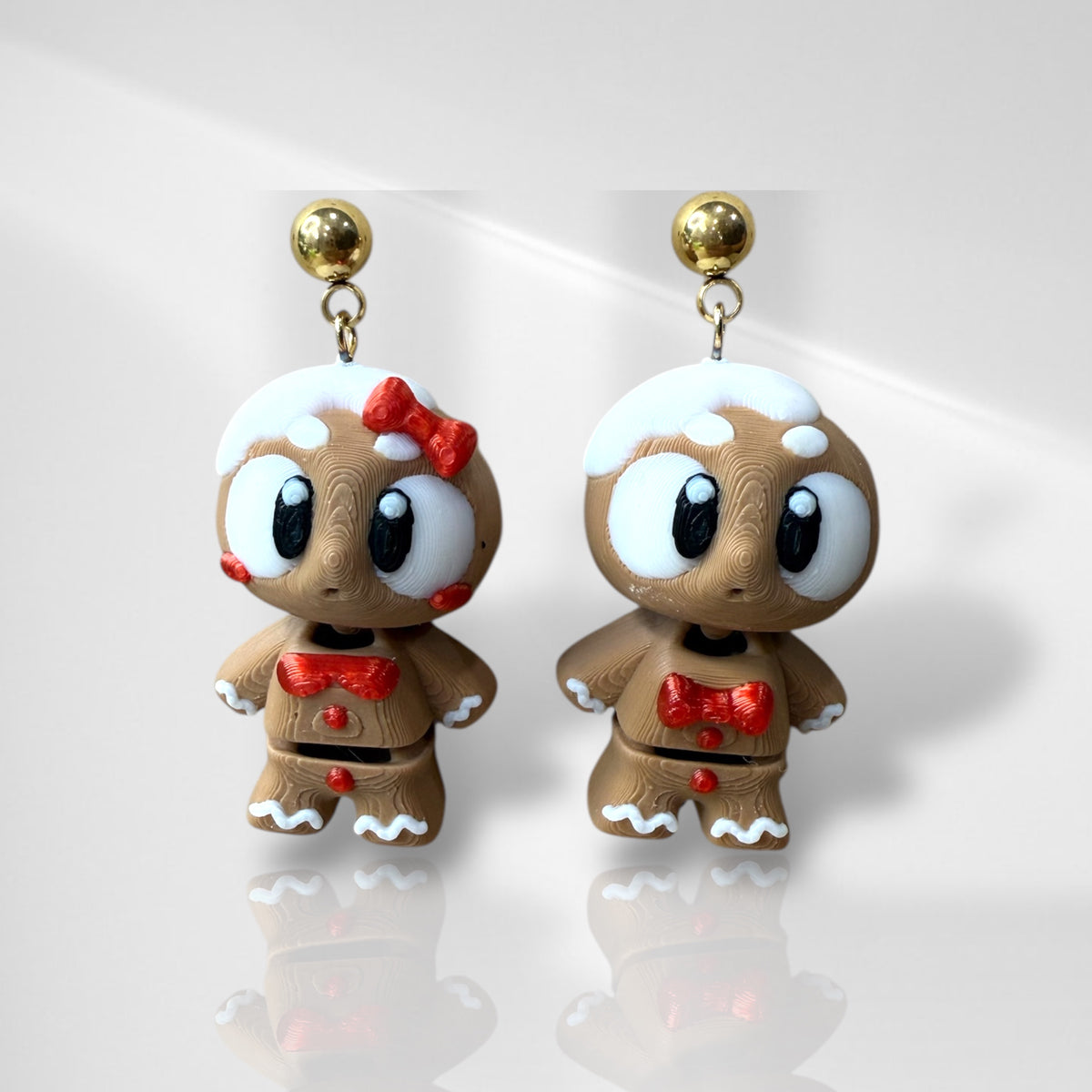 3D Gingerbread Dangles