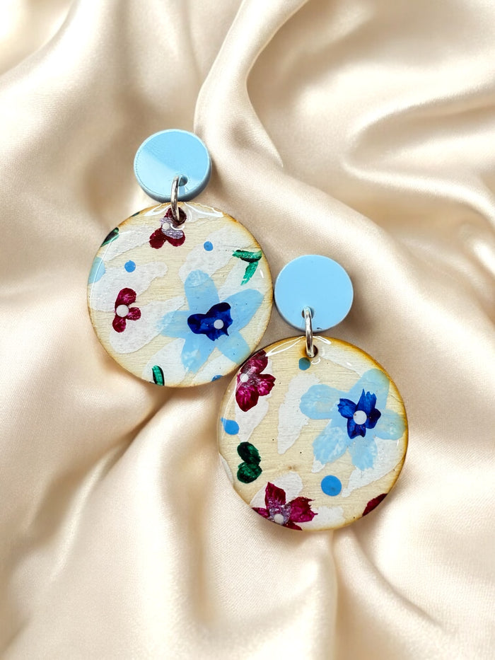 MIDI Handpainted Bloom Light Dangles