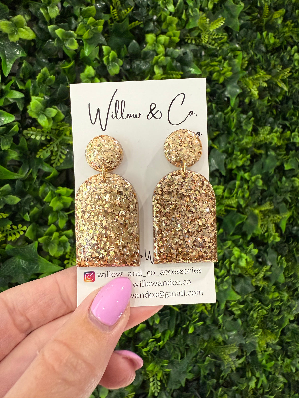 Long Arch Dangle Golden Hour