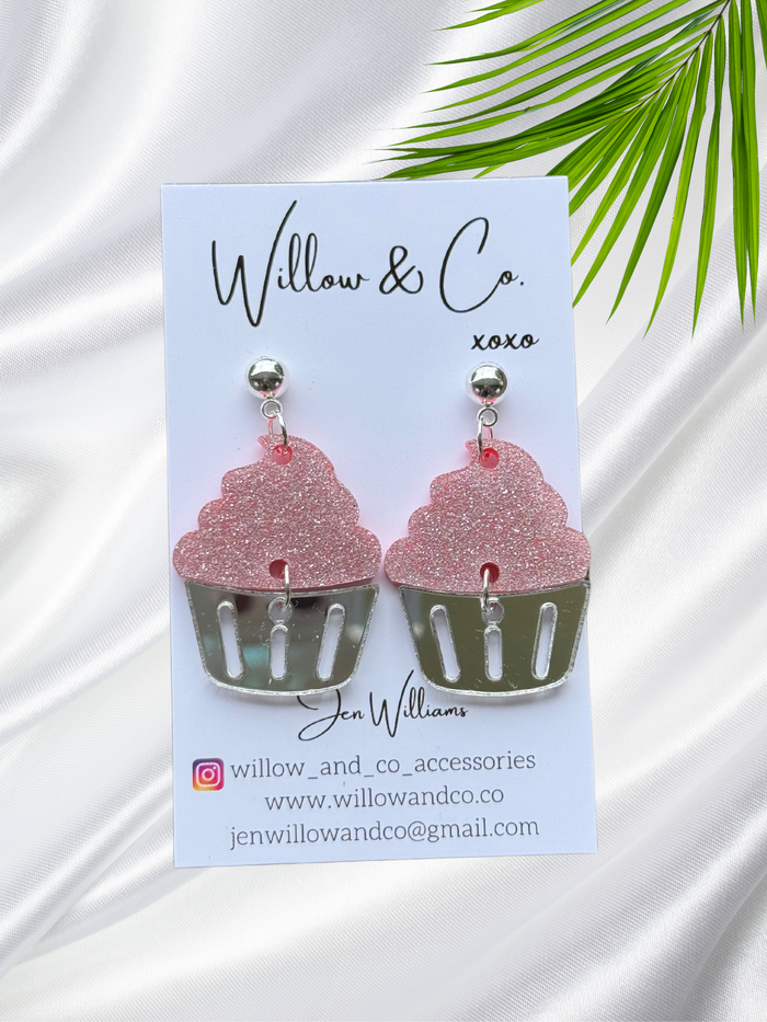 CUPCAKE PINK SILVER