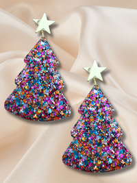 XL Christmas Tree Dangle Merry Bright
