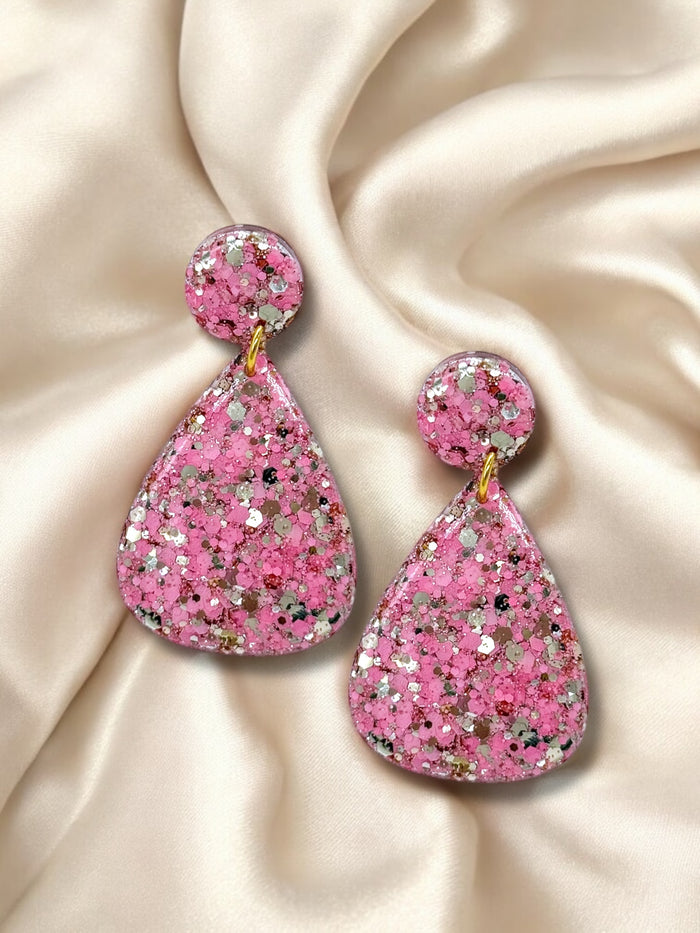 MIDI Teardrop Dangle Pink Prosecco