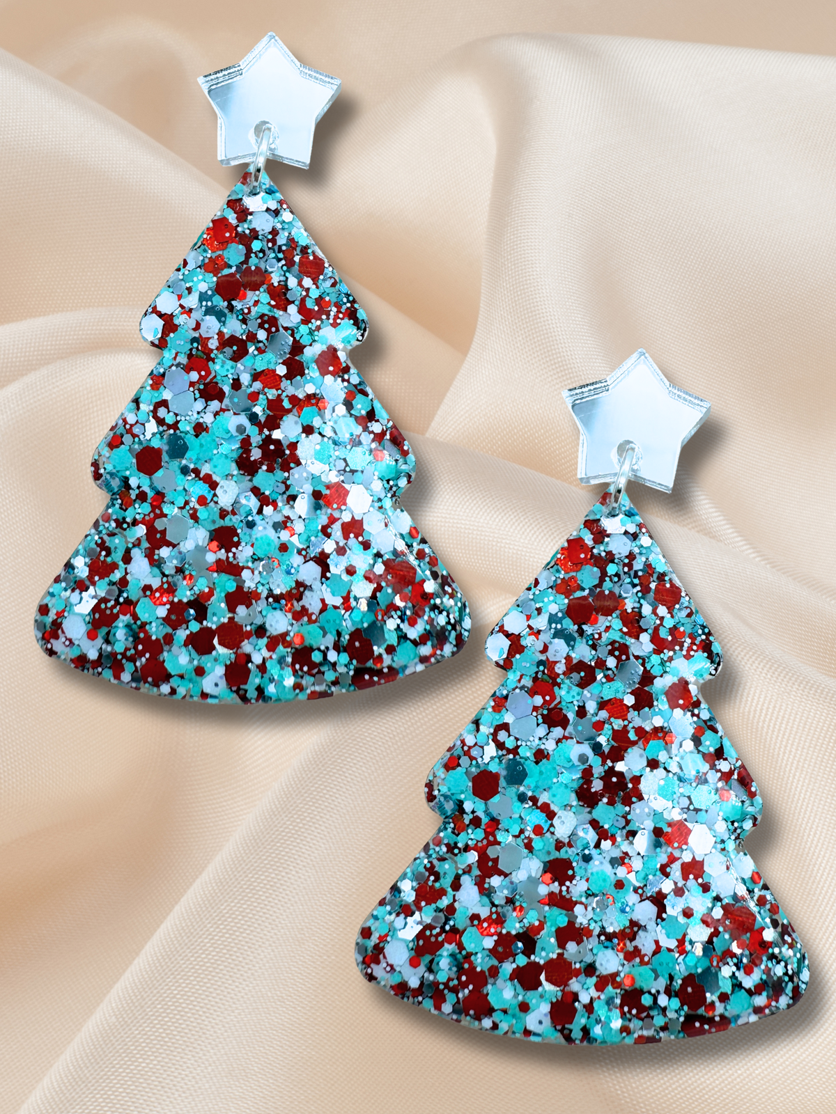 XL Christmas Tree Dangle Peppermint Pop