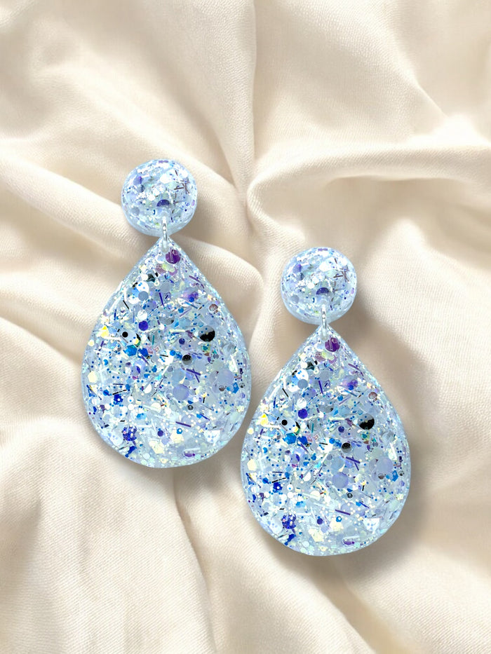 Large Dangle Icy Opal