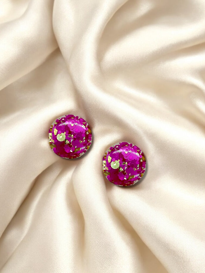 1.5cm Studs Radiant Lotus
