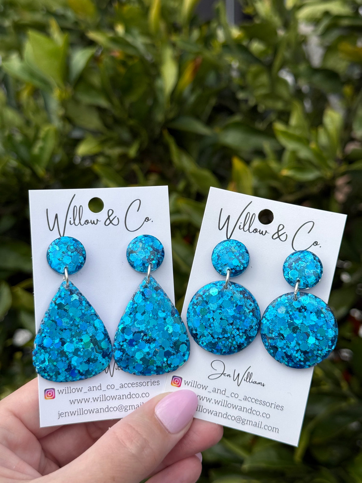MIDI teardrop Dangle Ocean