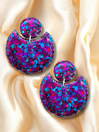 Statement Scoop Dangle Cosmic Berry